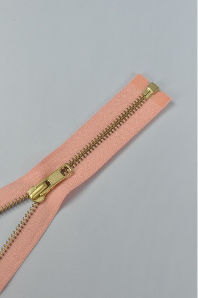 ZIP085  5號拉鏈  金屬開尾拉鏈  金銅單頭拉鏈  不設單獨拉鍊訂購  細節-1